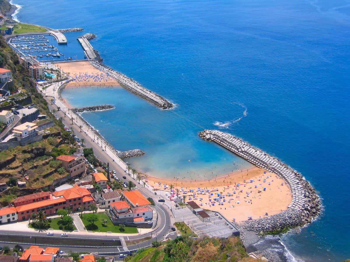 One of the best beaches of Madeira Island