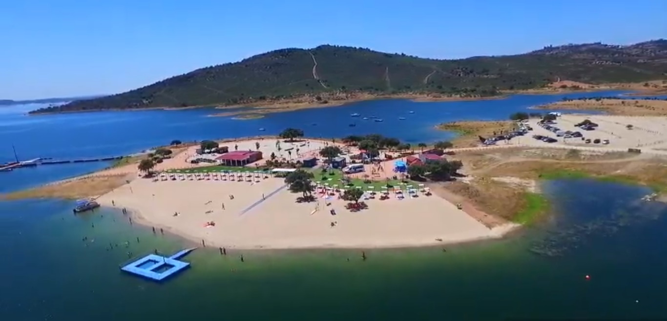 Monsaraz Alqueva beach  paradise in the Alentejo Portugal